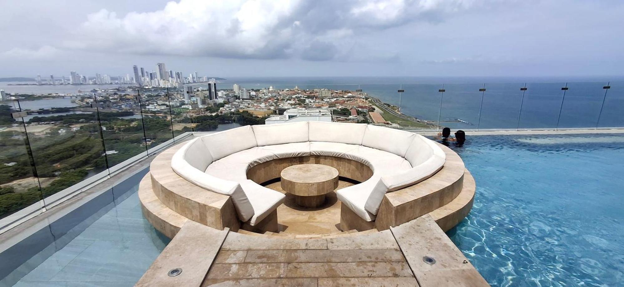 Murano Centro1 26floor,rooftop,infinity Pool & Views By Imz 公寓 Cartagena